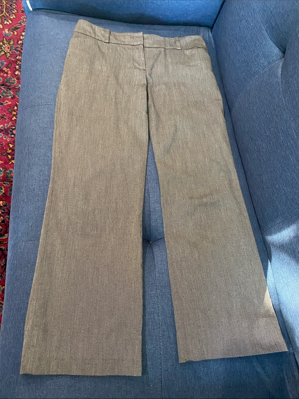 Ann Taylor Wide Leg Dress Pants in Grey
